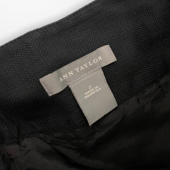 Ann Taylor Geometric Pencil Skirt A-Line Size 2 - Picture 5 of 6